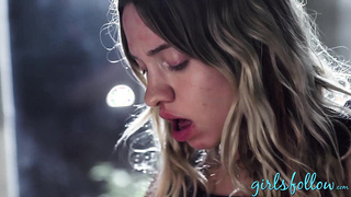 GirlsFollow.com - Khloe Kapri and Gia Derza's kitchen heat: pussy licking affair