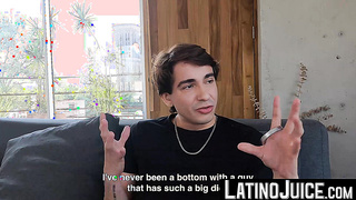 LatinoJuice.com - Horny gay Lucca runs into Ragel who fucked him hard until cumshot