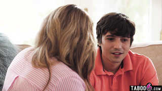 Mature MILF stepmom needs stepsons help