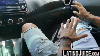 LatinoJuice.com - Tattooed Latino Cain Gomez bred hard outdoors by Robert