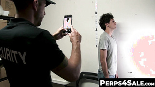 Perps4Sale.com - Male Hunk Suspect Bareback Fucked by Muscular Officer