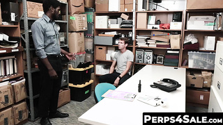 Perps4Sale.com - Bearded black cock nailed Jock suspect with his huge cock