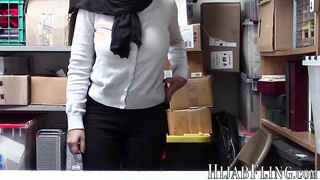 Arab shoplifter Ella Knox is willing to do anything to prevent from going to jail