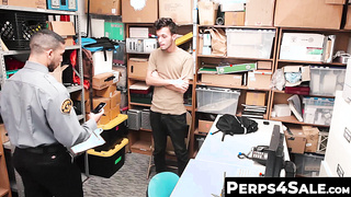 Perps4Sale.com - Skinny gay perp receives Hard and Fast Bareback from cop