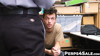 Perps4Sale.com - Skinny gay perp receives Hard and Fast Bareback from cop