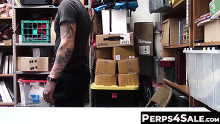 Perps4Sale.com - Stealing Tatted Muscle jock Gets his Ass Pummeled with BBC