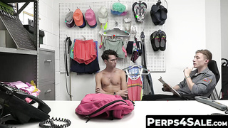 Perps4Sale.com - Nerdy stud Mark Something assfucked by officer Cole Church