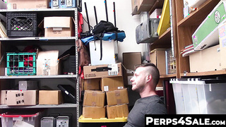 Perps4Sale.com - Bearded Straight Crook Raw Fucked by Handsome Security