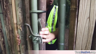 The repo man versus a teen angel outdoor