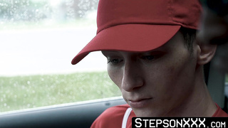 StepsonXXX.com - Hairy Lance Hart shaved my flaccid cock then proceeds to rim my ass