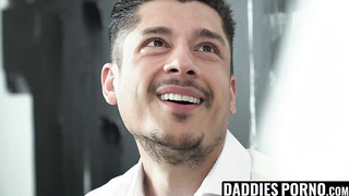 DaddiesPorno.com - Tricking your stepdaddy to get a taste of his enormous shaft