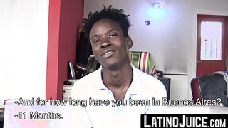 LatinoJuice.com - Straight Jamaican Nico gobbles my dick then proceeds to hammer my ass