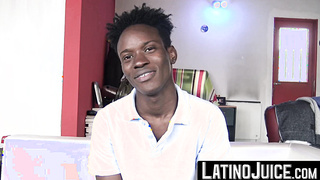 LatinoJuice.com - Straight Jamaican Nico gobbles my dick then proceeds to hammer my ass