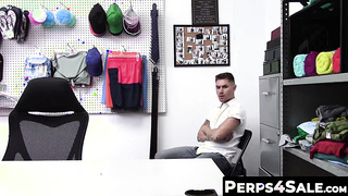 Perps4Sale.com - Black Jock Perp Fucked by Hunky Guard in the police office