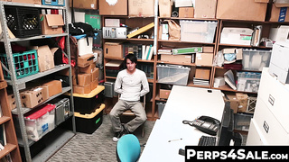 Perps4Sale.com - Skinny Twink Perp Ass Destroyed by attractive bearded Cop