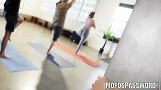 Yoga class turned out more fun for Lindsey Lakes than expected