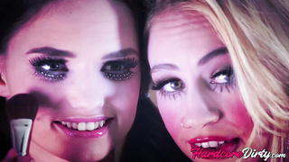 HardcoreDirty.com - Lyra Law seduces businessman with makeup and sex romp