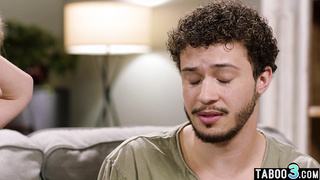 MILF stepmom teaches how to use condom