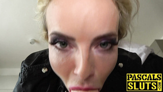 BDSM Victoria Pure roughly penetrated after blowjob