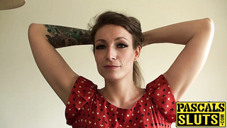 British babe Ava Austen drilled doggy style by Pascal White