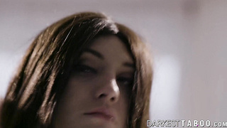 DarkestTaboo.com - Jojo Kiss rides her stepdad's old dick before a warm facial