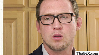 Pierce Paris caught TS Khloe Kay masturbating