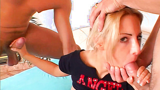 Hot Blonde Nicky Reed DPd