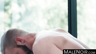 MaleNoir.com - Phoenix Fellington fucks tight ass after intense IR deepthroat