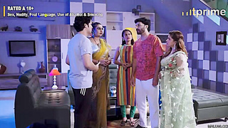 Maa Beti Or Damad Adult Web Series Threesome Sex