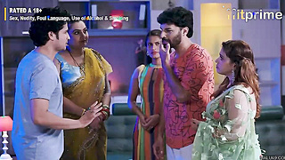 Maa Beti Or Damad Adult Web Series Threesome Sex