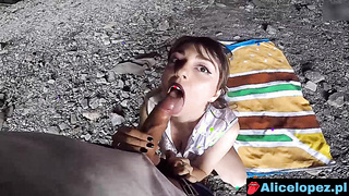 Blowjobs and massive facial and tit cumshots v1