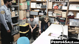 Perps4Sale.com - Two Sweet shoplifters drilled hard and ass pounded deep by BBC