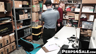 Perps4Sale.com - Slender twink thief seduces Hunk muscle guard for freedom