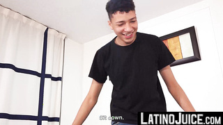 LatinoJuice.com - Kinky Nolan Martin masturbates before fucking Vincent Landi