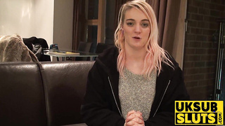 UKSubSluts.com - Wild student Carly Rae's big dick fucking adventure