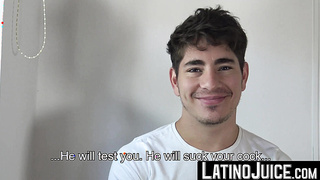 LatinoJuice.com - Latino stud Emanuel and Roco finishes their fucking session with loads of cum
