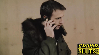 Kinky blonde Rebbeca Jane Smyth gets passionate pussy play