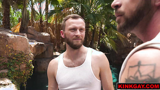 Peter Pean legs spread wide for more ass fucking