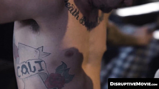 DisruptiveMovie.com - Chris Damned seduces Ryan Jordan for intense gay anal action