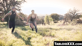 TabloidXXX.com - Luna Star arrested and pounded doggystyle at the border crossing