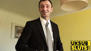 UKSubSluts.com - Naughty Granny Carol's dirty fucking hunger satisfied