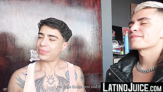LatinoJuice.com - Straight Latino teens turned gay having intense foursome