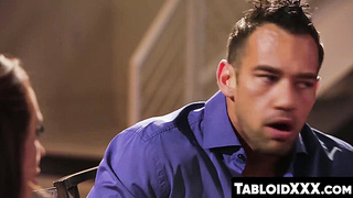 TabloidXXX.com - Taboo intense sex with MILF Ariella Ferrera and her husband's cock