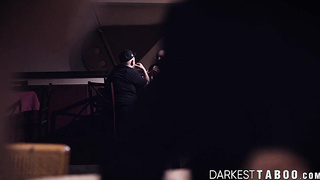 DarkestTaboo.com - A kinky brunette seduces her boss for a hard pussy fuck