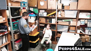 Perps4Sale.com - Smooth Twink Barebacked by two horny cops for Stealing