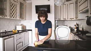 Fucking Foreign Maid While Wife Away Hidden Sex