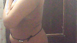 Smart 19 age girl bathing