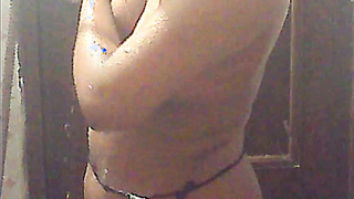 Smart 19 age girl bathing