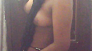Smart 19 age girl bathing