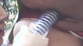 PussyCatsLatex.com - Outdoor latex feast with naudia nyce and inked seductress